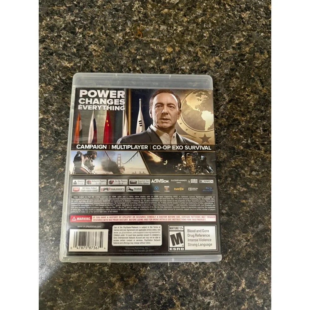 PS3 Call of Duty Advanced Warfare Complete CIB PlayStation 3 Game